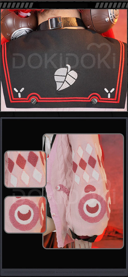 Ukinami Yuzuha Cosplay Costume Game Zenless Zone Zero DokiDoki-R ZZZ Women Cute Sweater Halloween Cosplay