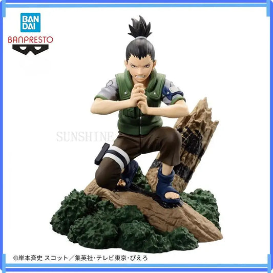 Bandai In Stock Original Memorable Saga Naruto Nara Shikamaru Anime Action Figure Model Ornaments Boxed Toys Gift Genuine