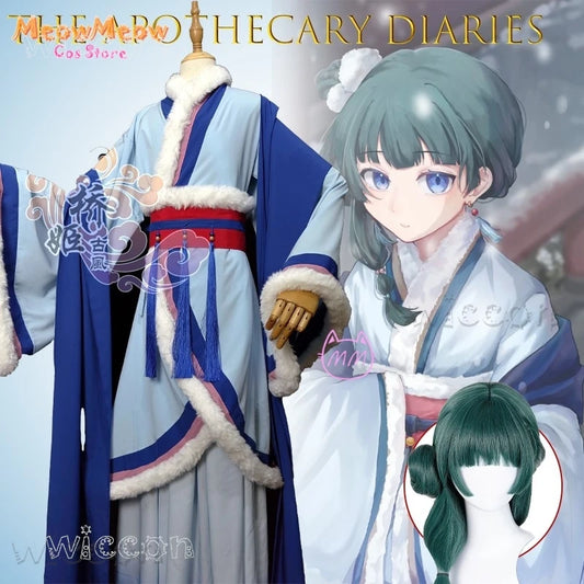 The Apothecary Diaries Mao Cosplay Costume Set Polyester