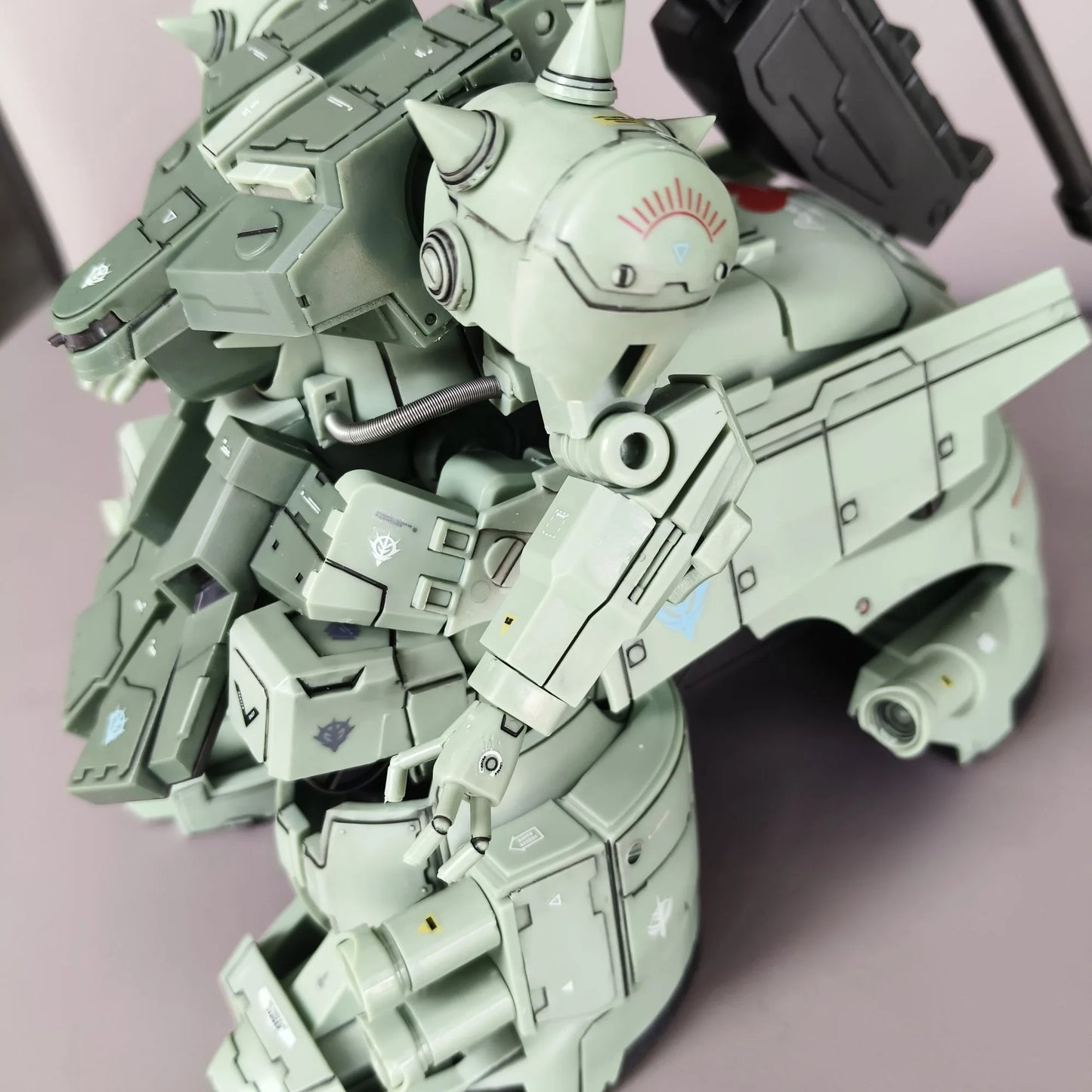 In Stock YMS-16M XAMEL Assembly Model Kit Desert Yellow Yms-16m Figures  Action Figure Plastic Model Toy Robot Gifts