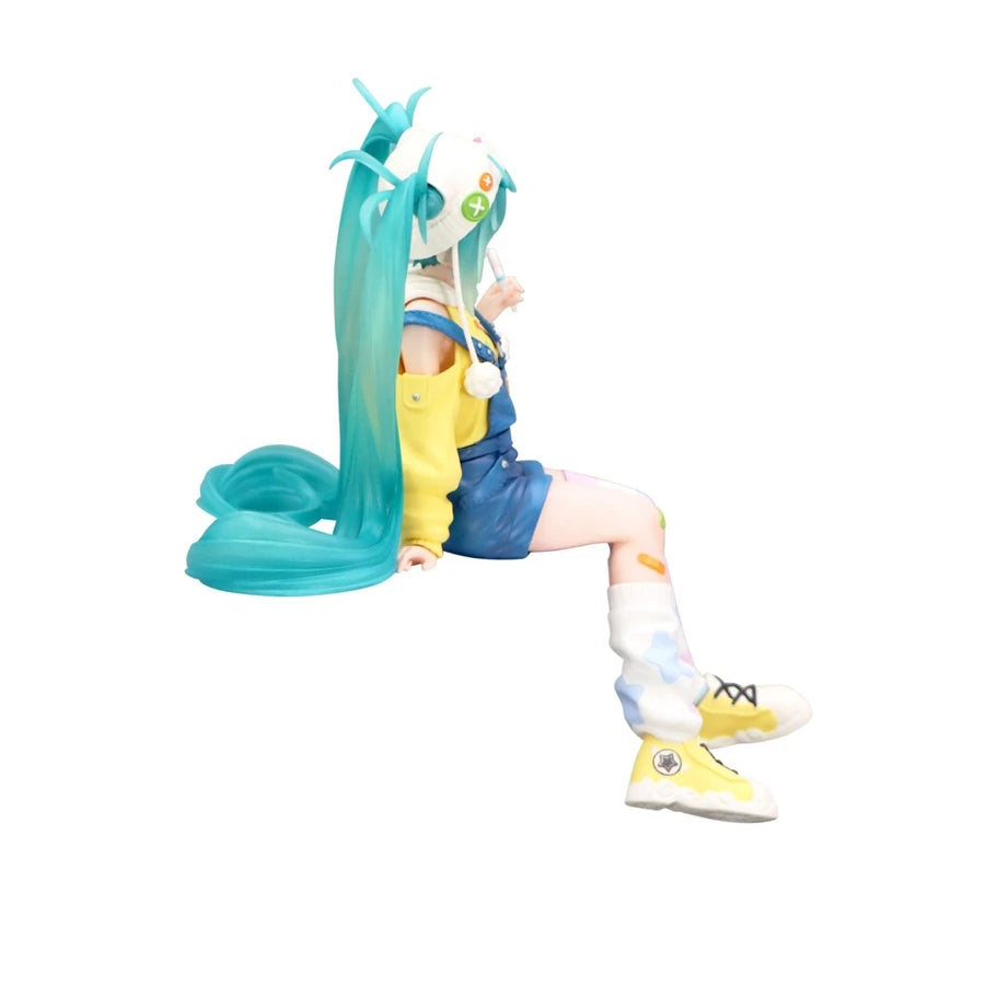 20cm/7.87in Hatsune Miku Anime Figure Kawaii Fairy Tales Miku Action Figure Lollipop Girl Figurine PVC Collection Model Doll Toy