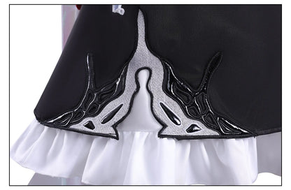 Honkai Star Rail Evernight March 7th Cosplay Costume Wig Dress Earrings Headwear Mysterious Foreign Guest Halloween Party Women