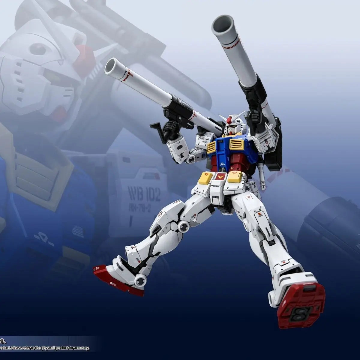 In Stock FAT CAT Rx-78-2 Ver 2.0 RG 1/100 RGU Model Assembly Model Kit Movable Joints Collectible Robot Kits Model Gift