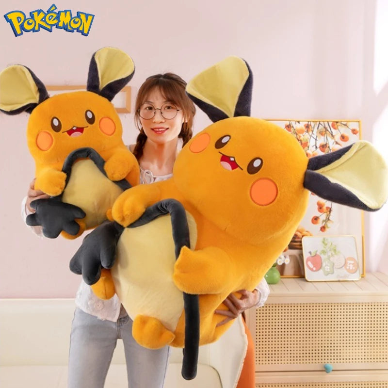 70CM Big Size Pokemon Plushies Dedenne Cartoon Anime Peluche Kawaii Ornament Comfortable Soft Doll Children Toy Cushion Gift