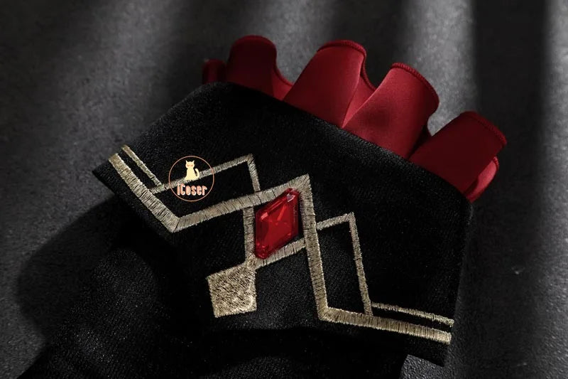 Genshin Impact Sandrone Cosplay Costume Wig Marionette Dress Headwear Eleven Fatui Harbingers Halloween Women Girls Role Play