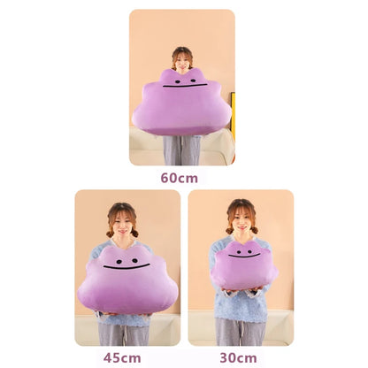30/60cm Ditto Pokemon Plush Toys Cartoon Large Pillow Doll Cute Ornament Stuffed Plushie Kawaii Sofa Pokémon Gift for Children