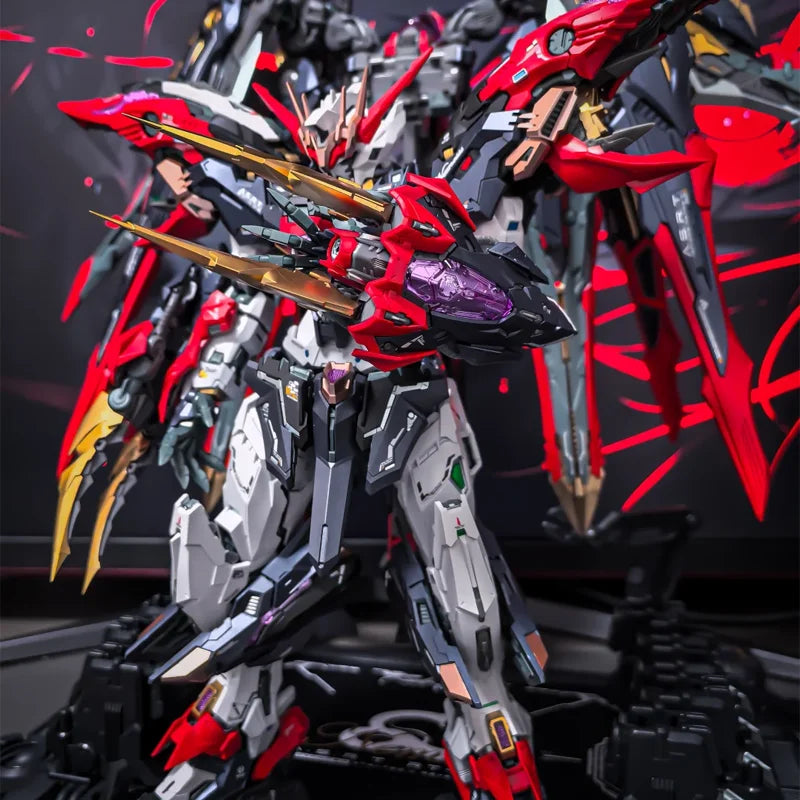 Infinite Dimension Nemesis Series Alloy Skeleton Action Figure Futuristic Mecha Detachable Parts Assembly Model Toy Boy Gifts