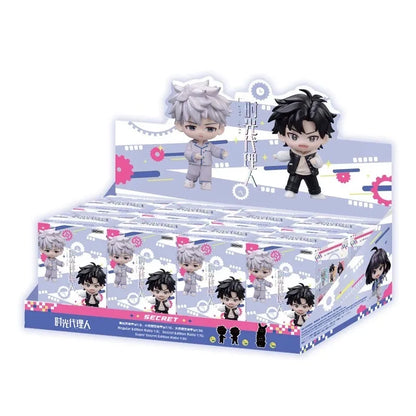 Link Click Season 2 Back In Time Series Cartoon Lu Guang Chen Xiaoshi Li Tianchen Li Tianxi Qiao Ling Figure Model Toy Kids Gift