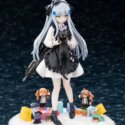 Girls Frontline Anime HK416 Black Cat's Gift Version Action Figure Cute Girl Figurine Collection Statue Model Ornament Toys Gift