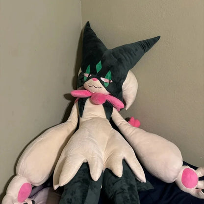 150CM Giant Pokemon Kawaii Meowscarada Plush Cartoon Anime Plushies Comfortable Soft Doll Room Cushion Decor Children's Toy Gift
