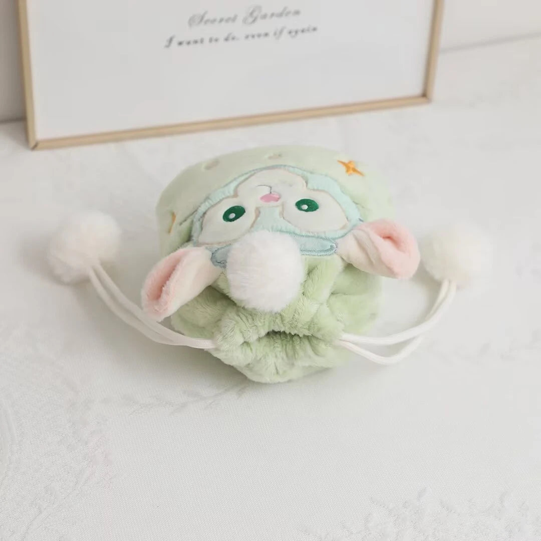 Disney Stella Gelatoni Plush Cosmetic Bag Cartoon Anime LinaBell Shoulder Bag Coin Purse Bundle Pocket Gifts For Girl