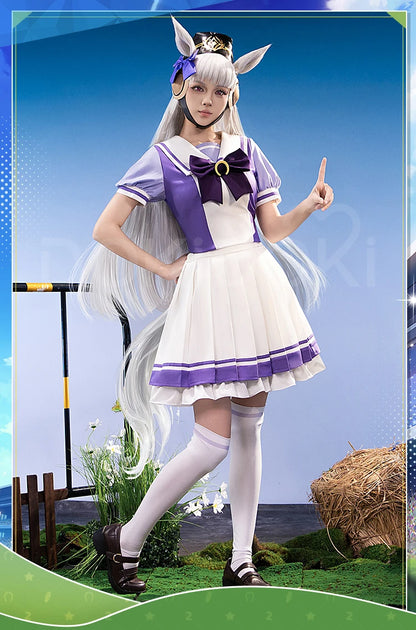 IN STOCK Mejiro McQueen Toukai Teiou Gold Ship Cosplay Costume Game【XS-3XL】DokiDoki-R Halloween Uniform Plus Size