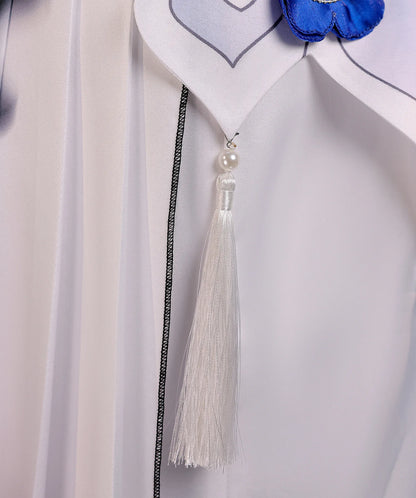 Honkai Star Rail Constance The Dahlia Cosplay Costume Wig Dress Uniform Hat Ever-Flame Mansion Halloween Party for Women Girls