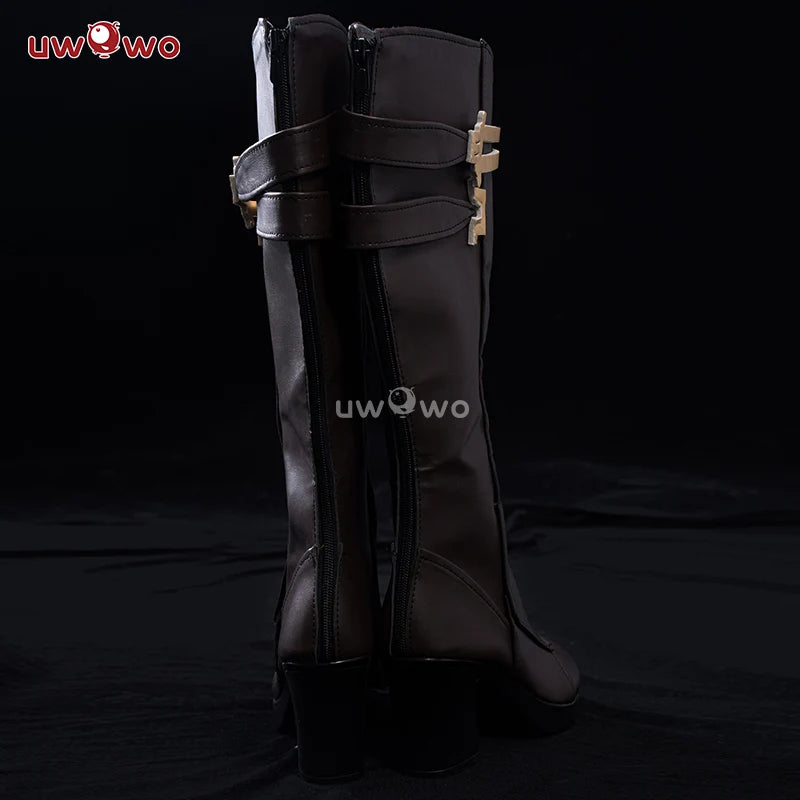 UWOWO League of Legends/LOL: Gwen Prestige Crystal Rose Wildd Rift WR ASU Cosplay Shoes