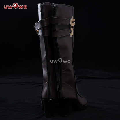 UWOWO League of Legends/LOL: Gwen Prestige Crystal Rose Wildd Rift WR ASU Cosplay Shoes