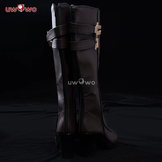 UWOWO League of Legends/LOL: Gwen Prestige Crystal Rose Wildd Rift WR ASU Cosplay Shoes