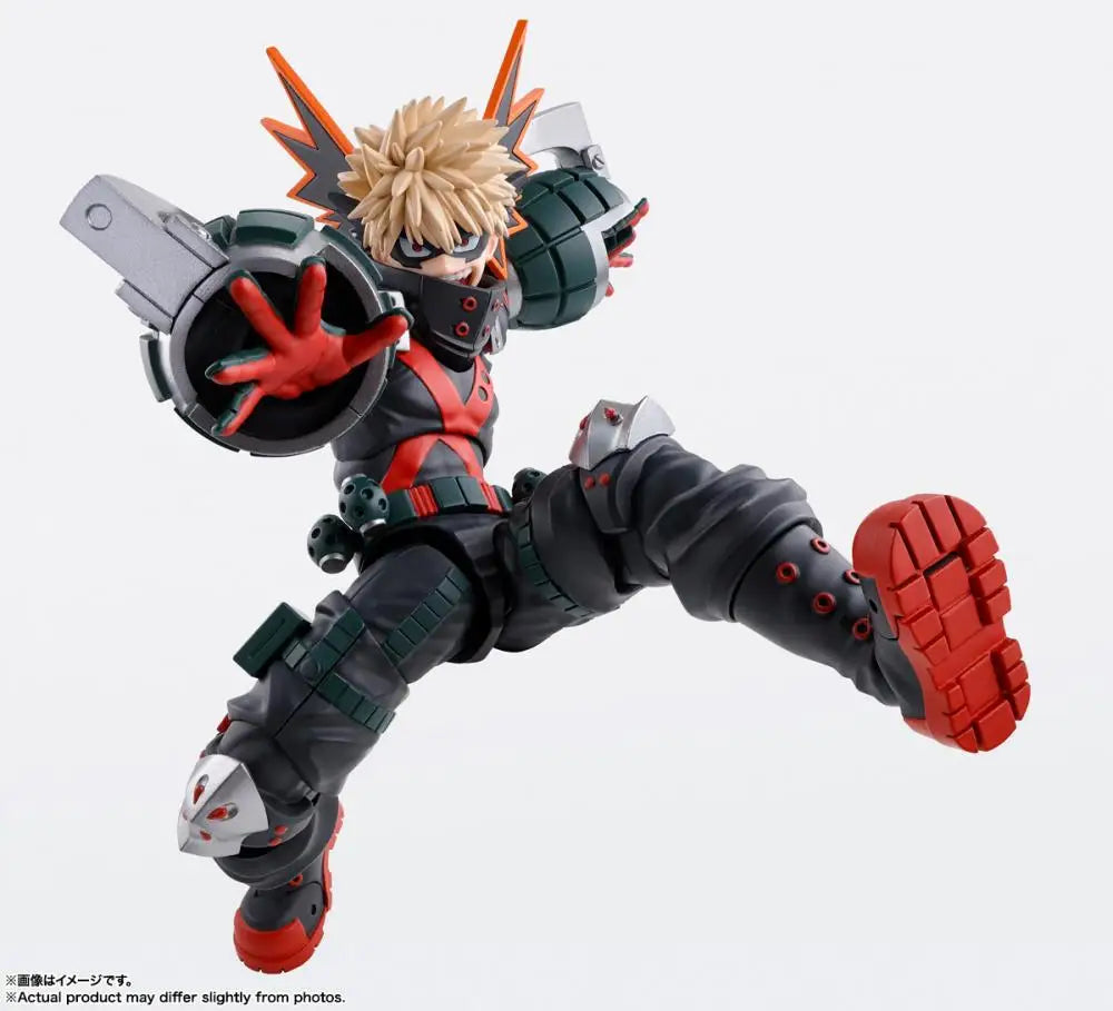 Bandai S.H.Figuarts My Hero Academia Izuku Midoriya Katsuki Bakugo PVC Model