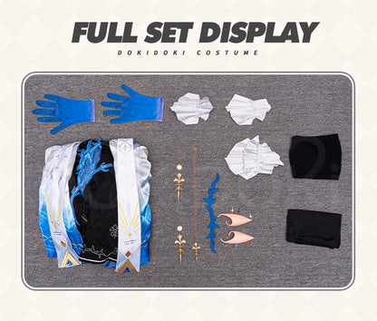 Fleurdelys Cartethyia Cosplay Costume Game Wuthering Waves【XS-3XL】DokiDoki-N Fleurdelis Dress Ears Plus Size