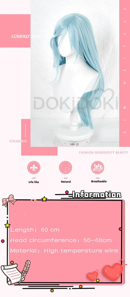 IN STOCK Kusanagii Nenee Mochizukii Honamii Hoshinoo Ichikaa Akiyama Mizuki Game Cosplay DokiDoki Wig Shiraishi Ann Cosplay Wig