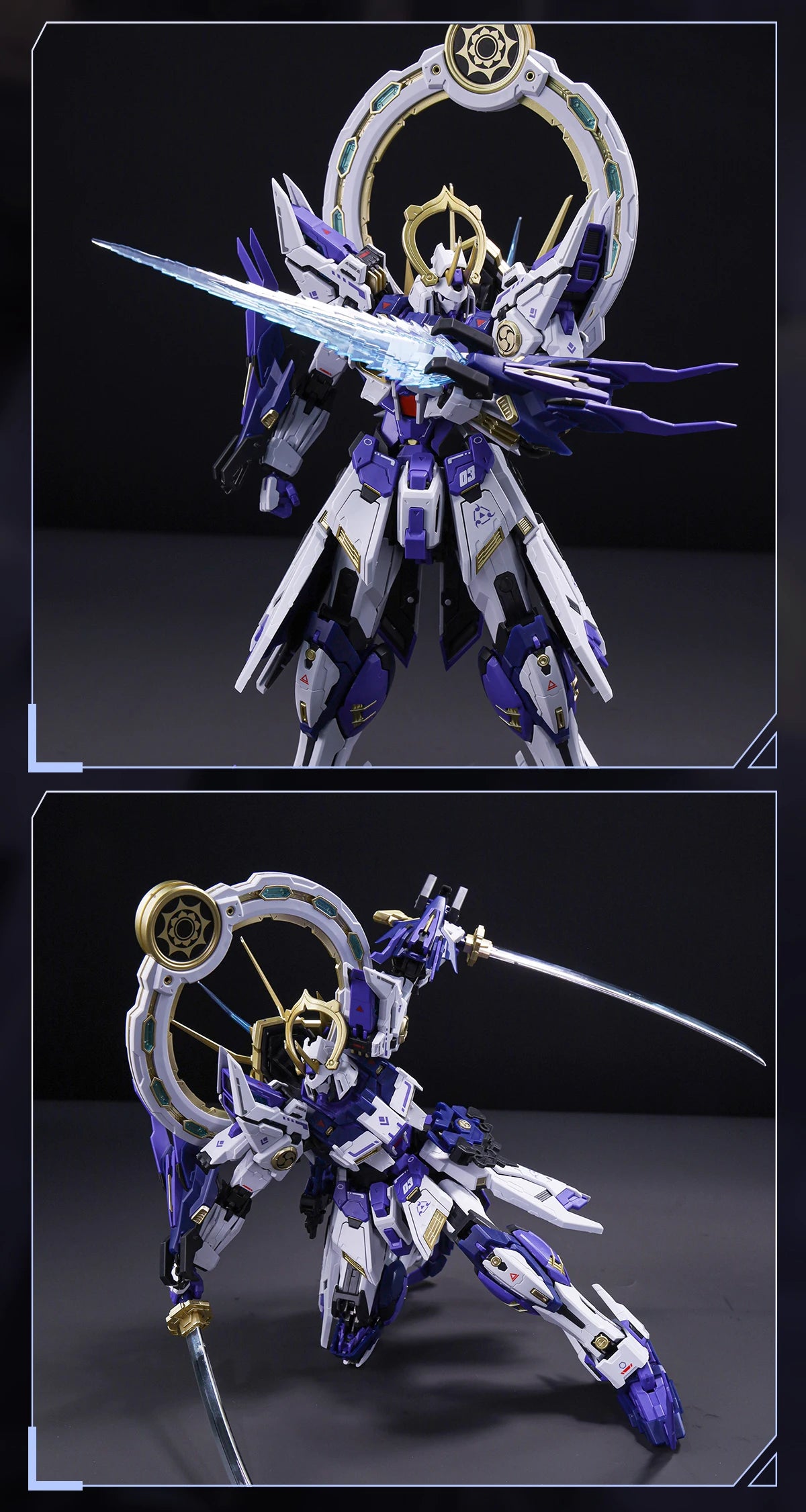 1/100 CANG-TOYS World God Battle SUSANOO Fully Poseable Mecha Warrior Action Figure Assembly Model Gift