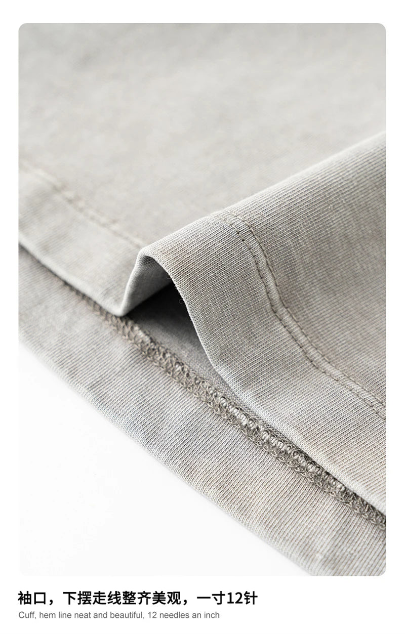 ZODF Retro 2025 Summer Women 285gsm T-Shirts Hotsweet Girls Sexy Slim Fit Washed Distressed T Shirt Brand Tees HY1013