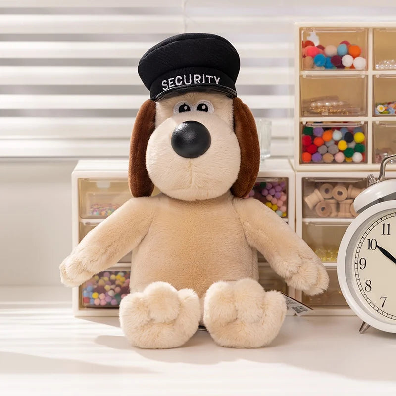 Cartoon Soft Wallace Gromit Plushies Black Penguin Stuffed Anime Cute Dog Stuffed Dolls Backpack Pendant Key Chain Cuddly Pillow