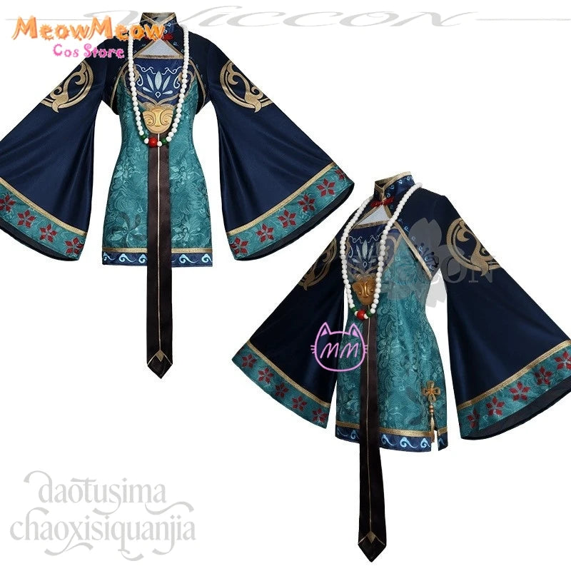 Project Sekai Mikkuu Little Zombie Cosplay Set Polyester