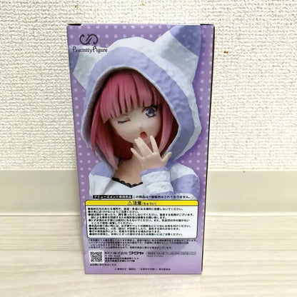 Bandai Fukuya Nakano Ichika Nino Miku Cat Ear Hoodie 19CM PVC Model