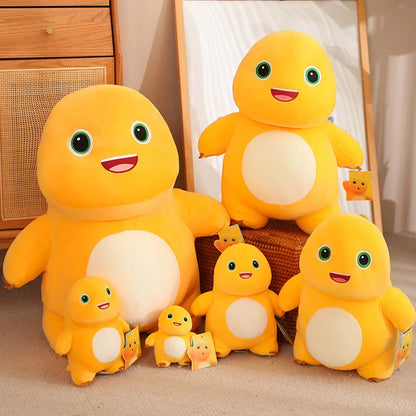 Soft Cute Nailong Milk Dragon Plush Toy Stuffed Cartoon Animals Smile Dinosaur Cuddly Plushie for Kids Boy Birthday Gift Xmas