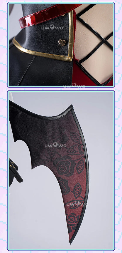 IN STOCK UWOWO Ame Cosplay Game Needyy Streamerr Overloadd Ame-Chan Magical Girl Fanart Cosplay Costume Halloween Costume