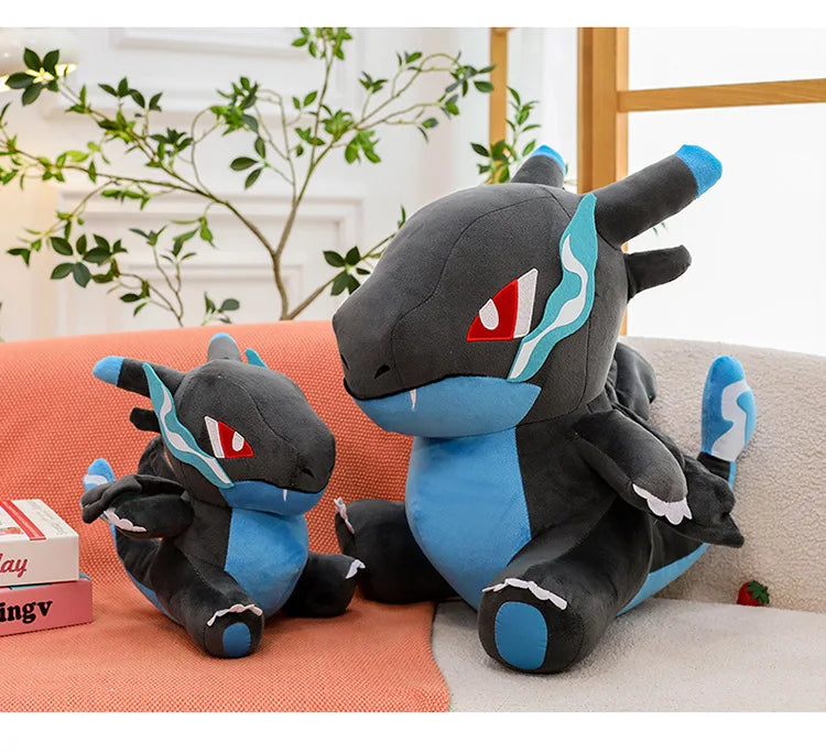 80cm Super Big Size Pokemon Charizard Anime Plush Stuffed Doll Room Decoration Plushies Children's Pillow Kawaii Ornaments Gifts