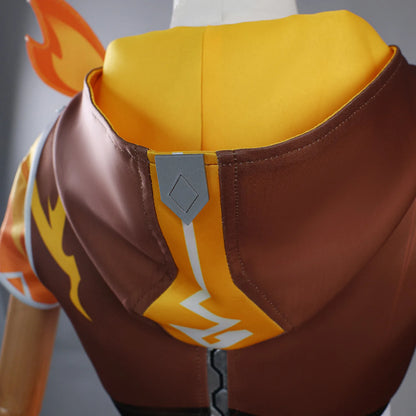 Genshin Impact Bennett Cosplay Costume Wig Adventures in Blazing Hue Uniform Headwear Mondstadt Halloween Party Women Men Props