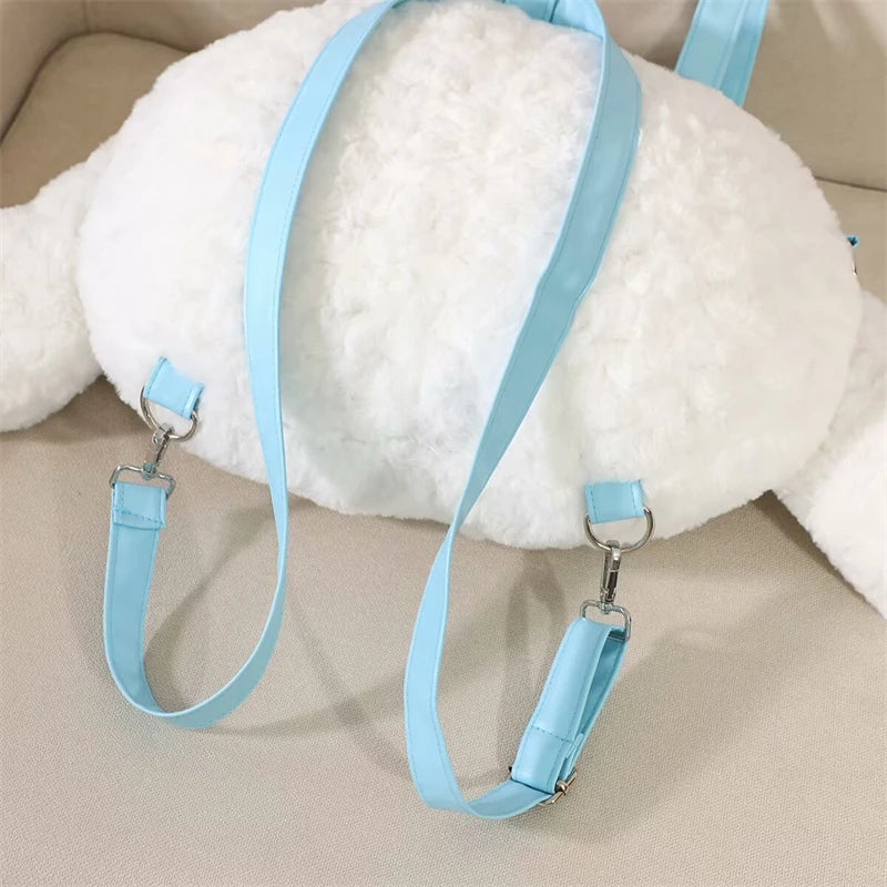 Sanrio Cinnamoroll Shoulder Bag Multipurpose Handbag Kawaii Backpack Messenger Bag Plush Bag My Melody Sweet Piano Lolita Bag
