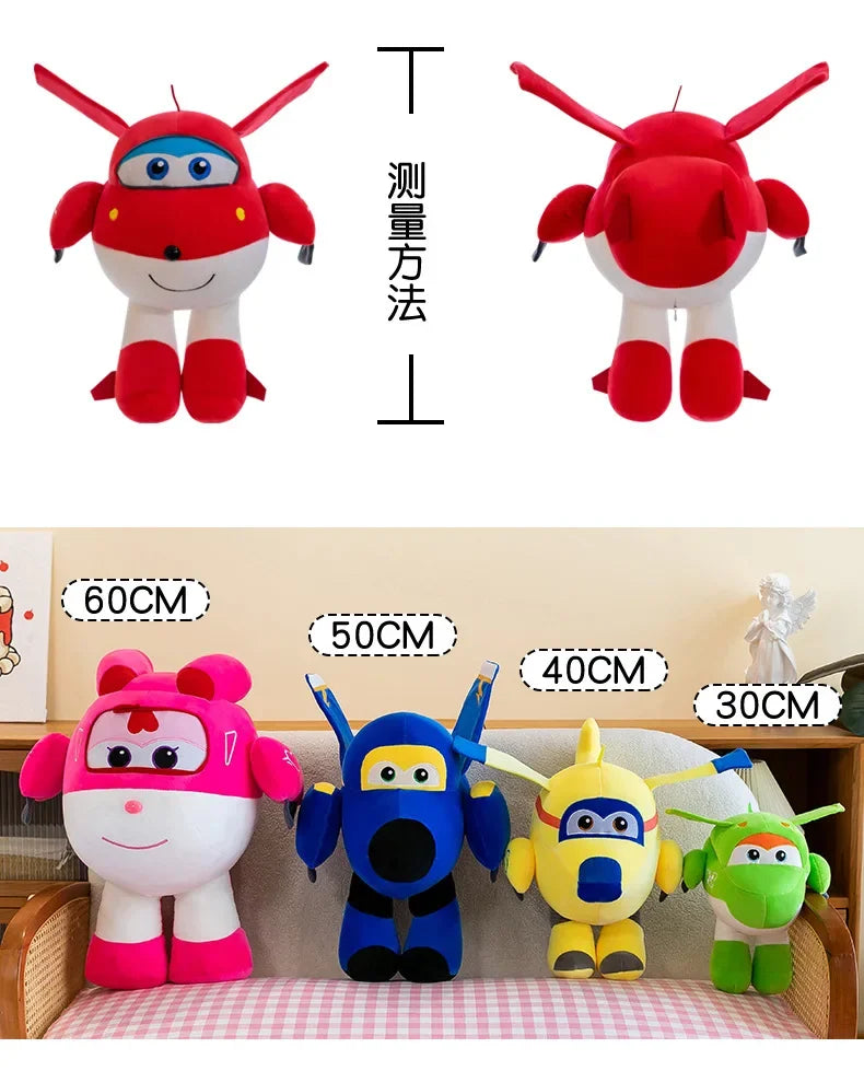 Super Little Flyers Plush Toy Doll Cute Jett Hug Pillow Stuffed Animal Perfect As Birthday Gift Souvenir or Present for Children