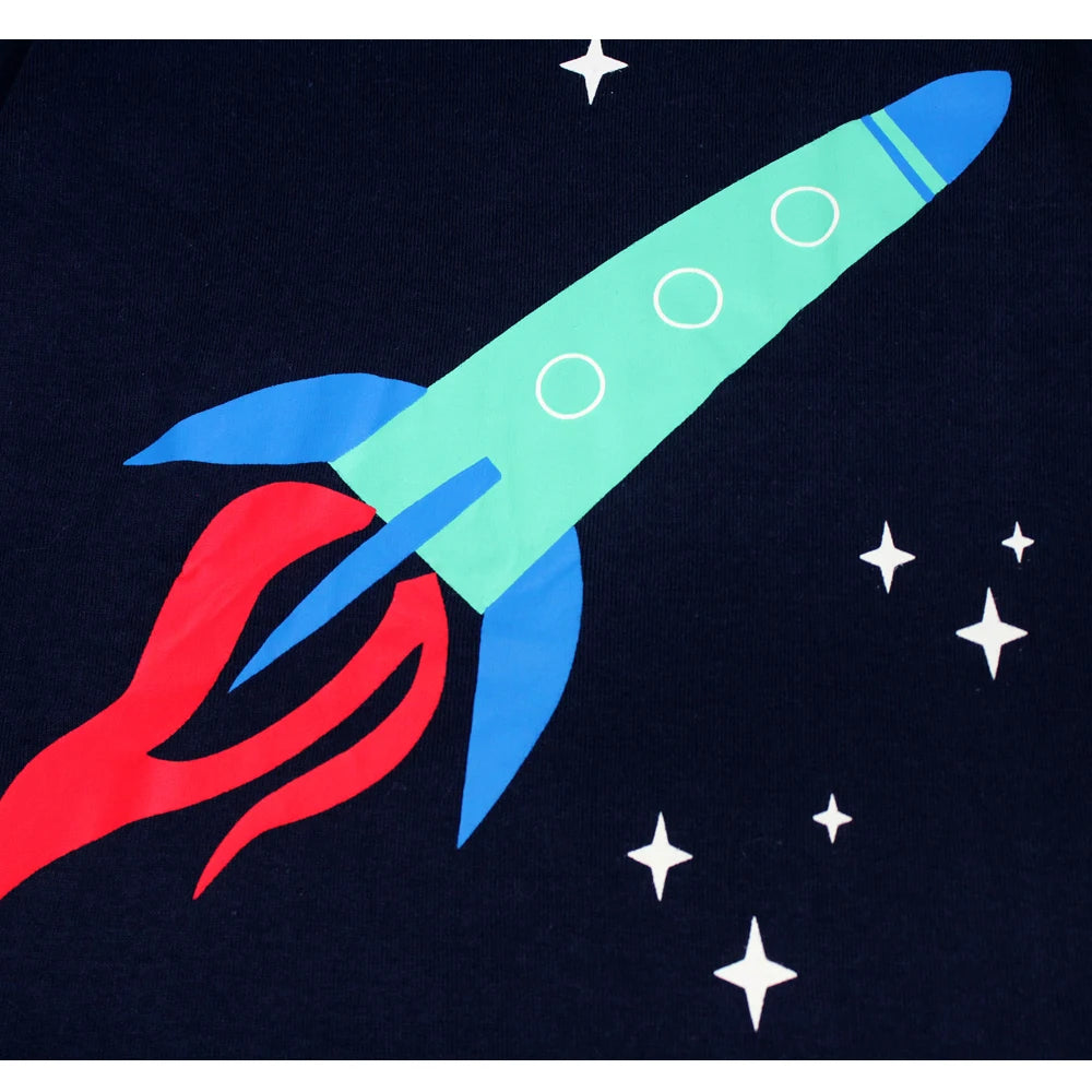 Summer Clothing Children Pajamas Sets for Boys Baby Sleepwear Set Two Piece Kids Pijama Top Short Pants Outfits Home Wear Suits