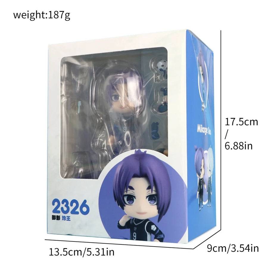 10cm Blue Lock Anime Figure #2658 Bachira Meguru Action Figure Nagi Seishiro/Isagi Yoichi Figurine PVC Collection Model Doll Toy