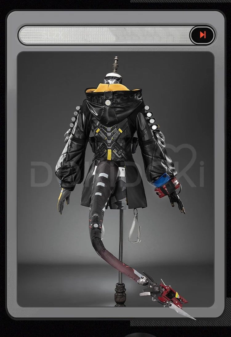 IN STOCK Orphie Cosplay Costume Game Zenless Zone Zero DokiDoki-R Women Costume ZZZ Orphie Cosplay Tail Halloween