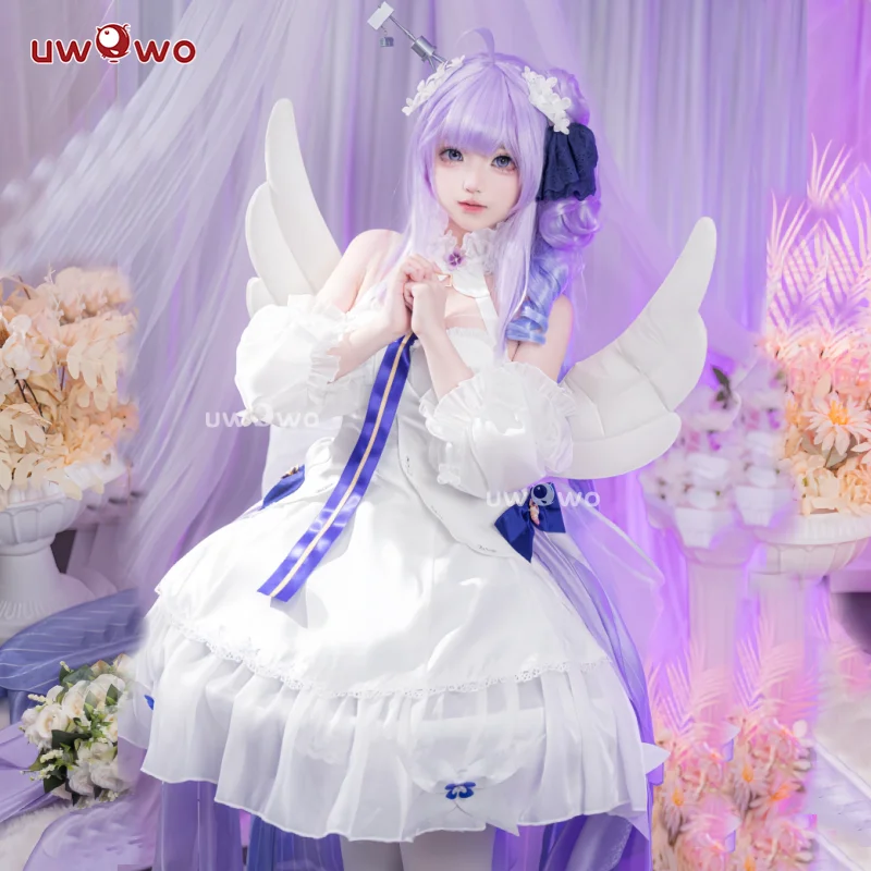 LAST BATCH UWOWO Unicorn Cosplay Game Azurr Lanee Unicorn (Retrofit) Cosplay Costume Dress Halloween Costume