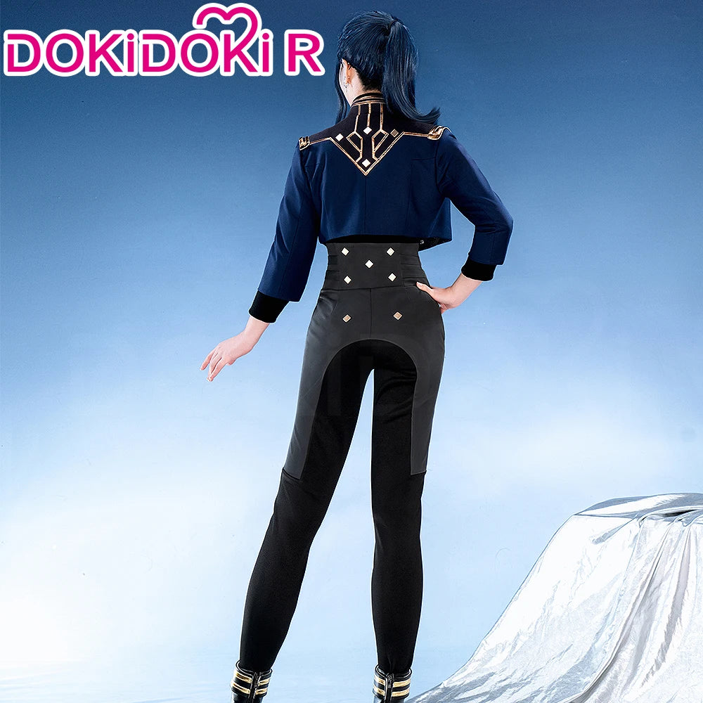 IN STOCK Caitlyn Cosplay Costume Anime Cosplay【S-3XL】DokiDoki-R Women Uniform Caitlyn Halloween Costume Plus Size