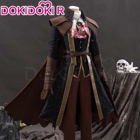 IN STOCK Lady Maria Cosplay Costume Game Bloodborne【S-2XL】DokiDoki-R Women Halloween Costume Hat Plus Size
