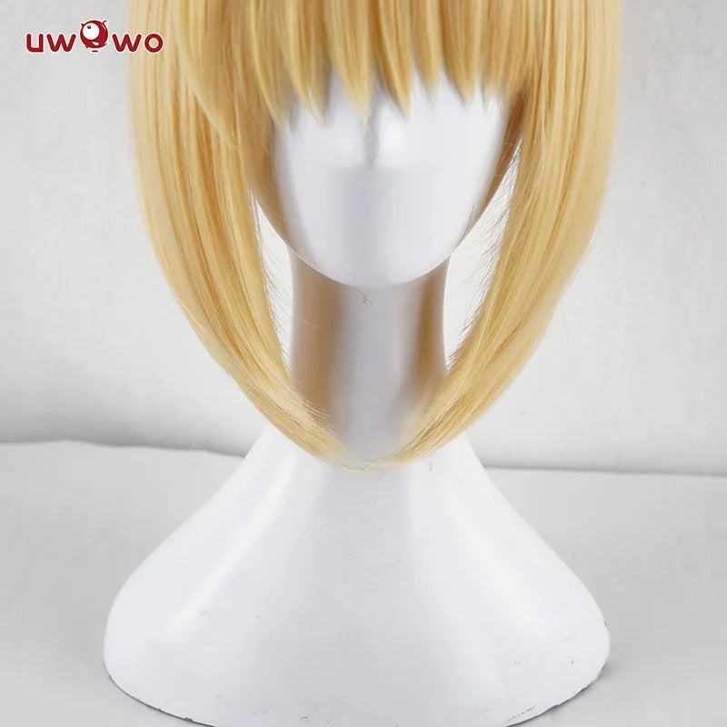 PRE-SALE UWOWO Game Neroo Claudius Cosplay Wig Maid Ver Hair Women 35cm Golden Girls Saber Hair