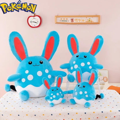 35/50/70CM Big Size Pokemon Azumarill Plushies Cartoon Anime Plush Pillow Soft Doll Kawaii Stuffed Plushie Give Gift To Children