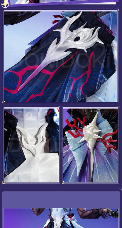 Hysilens Cosplay Costume Game Honkai: Star Rail DokiDoki-SR HSR Dress Hysilens Cosplay Halloween Costume