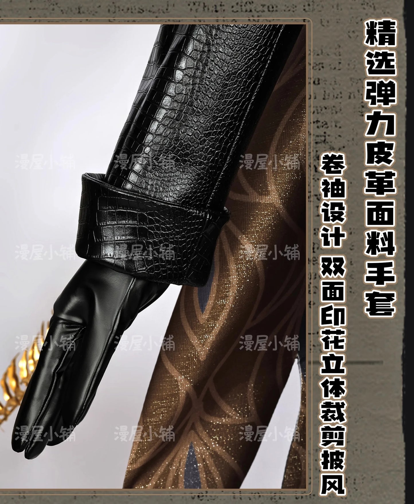 Identity V Prospector Cosplay Costume Norton Campbell Uniform Hat Glasses Bird of Prey Rings Halloween Party for Women Men Props