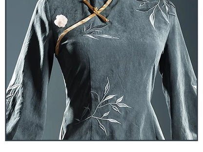 Identity V Antiquarian Qi Shiyi Costume Adult Polyester Set