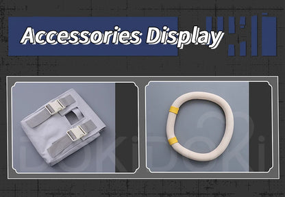 Tamsy Caines Cosplay Anime Gachiakuta【XS-3XL】DokiDoki-R Women Men White Costume Tamsy Caines Cosplay Suits Plus Size