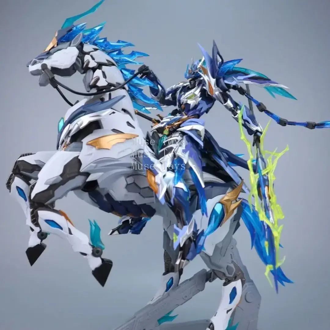 Motor Nuclear Mnp-Xh05 Zhao Yun Tianyou Star Dragon Gallbladder Tiger General Yulan White Horse Model Collection Gift