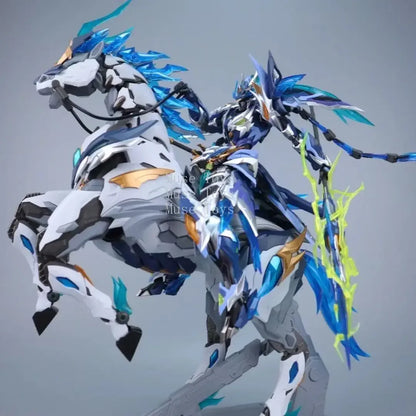 Motor Nuclear Mnp-Xh05 Zhao Yun Tianyou Star Dragon Gallbladder Tiger General Yulan White Horse Model Collection Gift