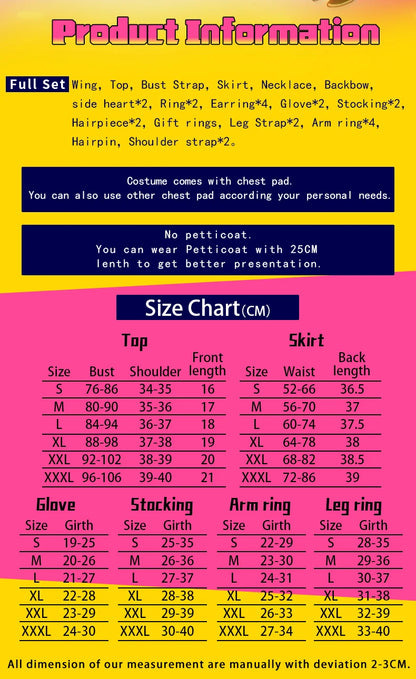 PRE SALE UWOWO Panty Cosplay Anime New Panty Cosplay Costume Panty Angel Cosplay Costume S-3XL Halloween Costume