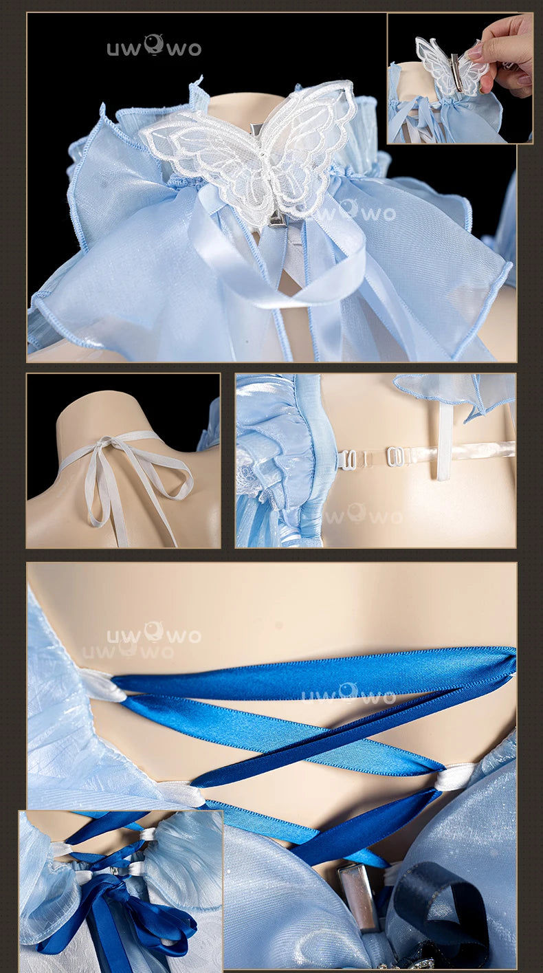 IN STOCK UWOWO Shorekeeper Cosplay Game Wuthering Waves Shorekeeper Dreamtide Fanart Cosplay Costume Halloween Costume